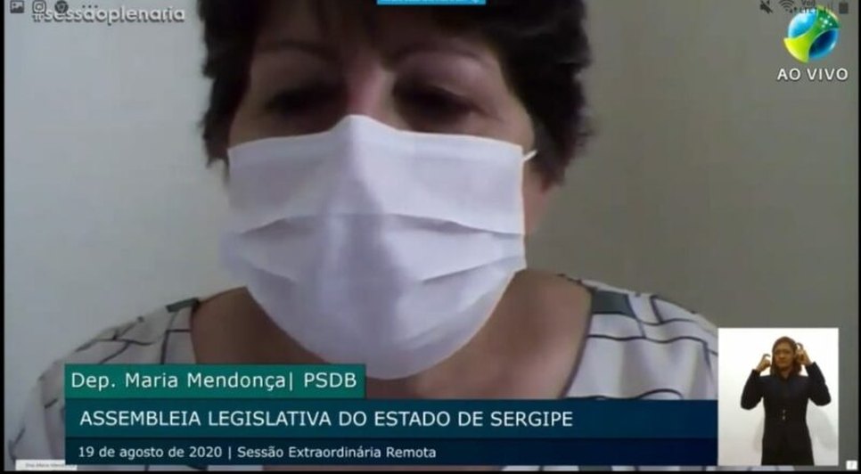DEPUTADA MARIA MENDONÇA / Foto: Rede Alese