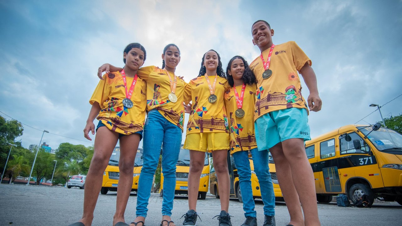 Alagoas conquista dez medalhas na primeira etapa dos Jogos Escolares Brasileiros