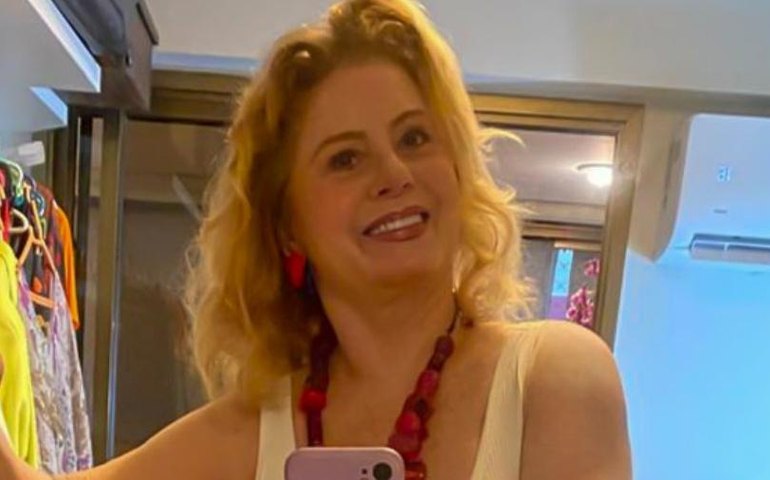 Vera Fischer posa de maiô: 'Chegando aos 73 anos'