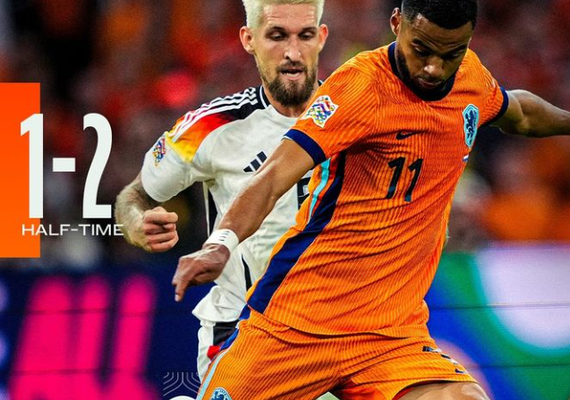 Holanda e Alemanha ficam no empate de quatro gols e lideram Grupo 3 da Liga das Nações