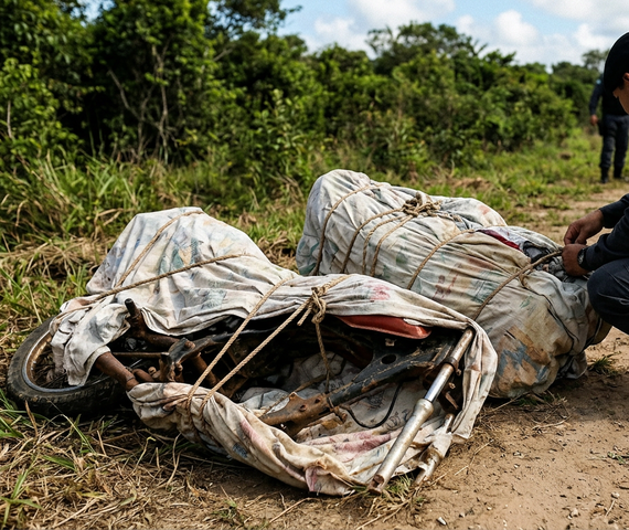 Polícia Militar apreende peças de motocicletas roubadas em Fernão Velho, Maceió