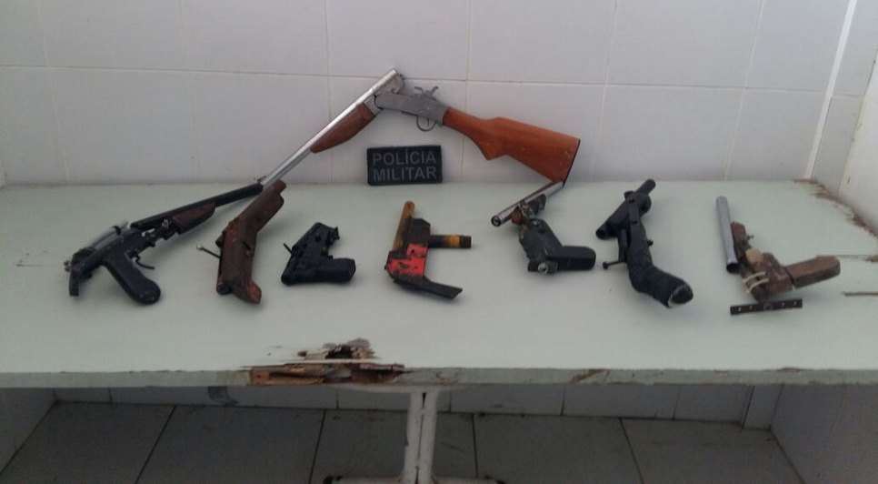 armas apreensão pm