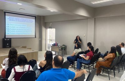 Equipe da SMS de Palmeira participa de Oficina de projeto de monitoramento de Insegurança Alimentar
