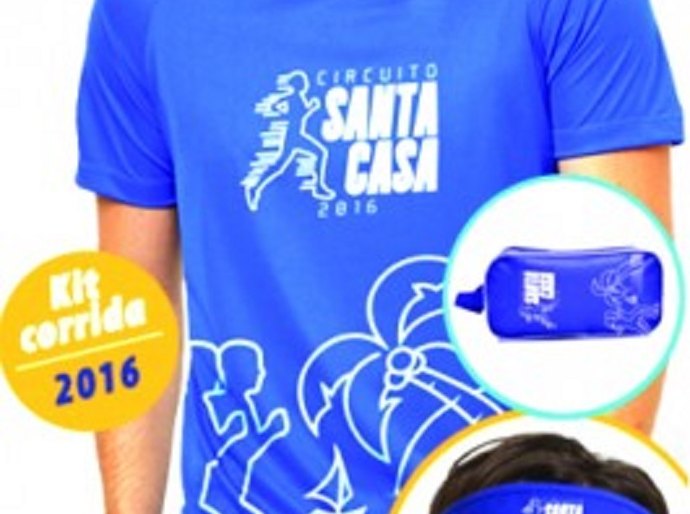 Circuito Santa Casa: organização disponibiliza último lote de kits do atleta