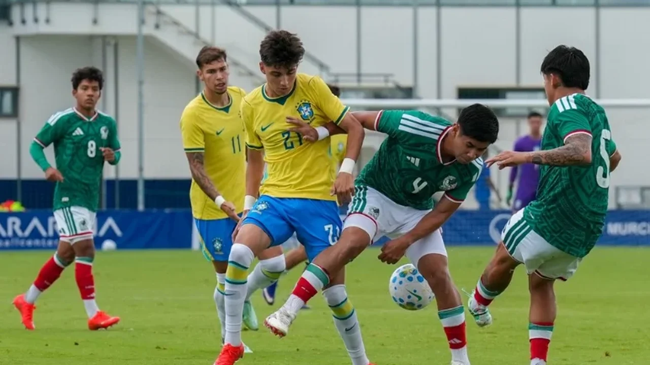 Seleção brasileira sub-20 goleia México por 4 a 0 e fecha Data Fifa invicta