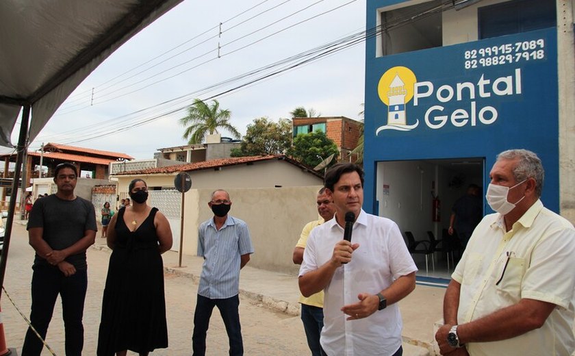 Pontal de Coruripe ganha fábrica de gelo fruto de Parceria Público Privada