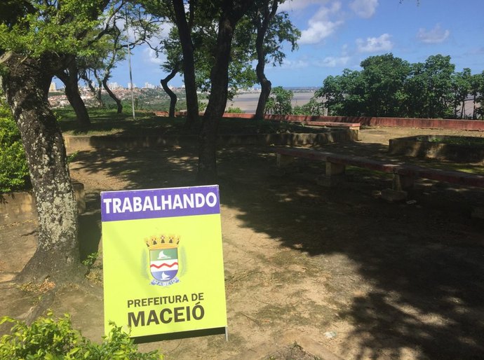 Revitalização do Mirante Rui Palmeira é iniciada em Bebedouro
