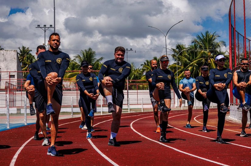 OPLIT realiza Teste de Aptidão Física com equipe operacional em Marechal Deodoro