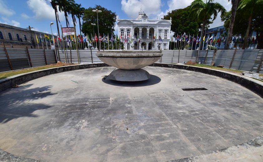 Obras vão devolver o glamour da Praça dos Martírios