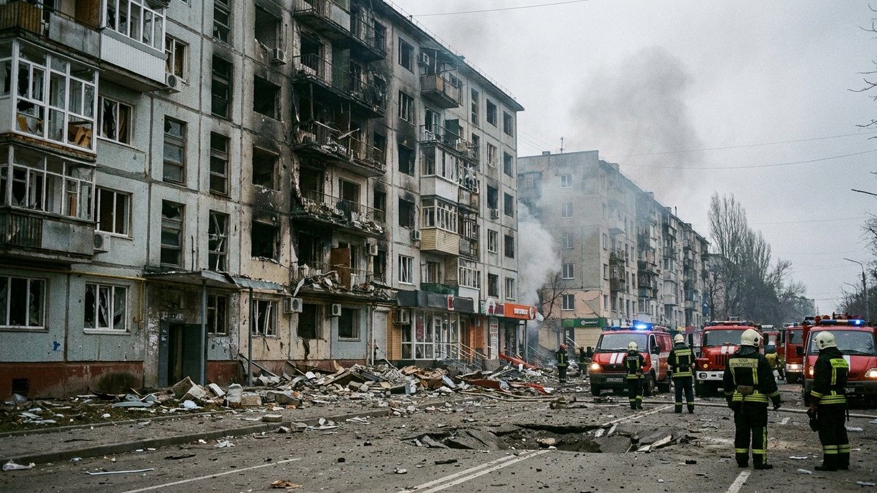 Ataque ucraniano deixa dois mortos na Rússia; Moscou atinge principal porto no Mar Negro