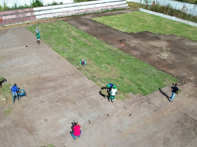 Prefeito Ronaldo Lopes revitaliza sede e estádio do Sport Club Penedense