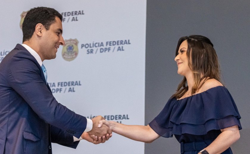 Prefeito JHC prestigia posse da nova superintendente da Polícia Federal em Alagoas