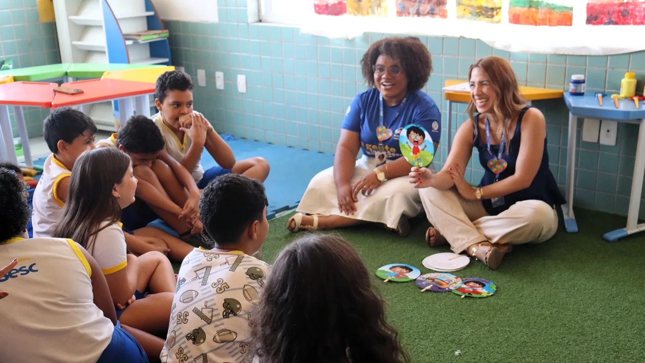 Escola Sesc Jaraguá promove ações do Abril Azul para fortalecer a inclusão entre estudantes