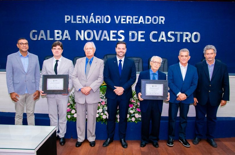 Câmara concede Título de Cidadão de Maceió a empresários José Guido e James Thorp