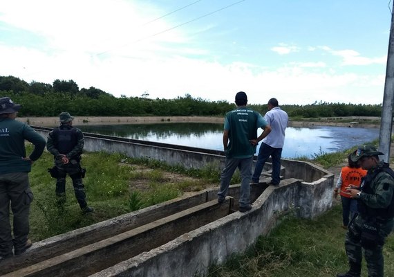Fiscais flagram irregularidades no tratamento de esgoto e da água para consumo humano em Coruripe