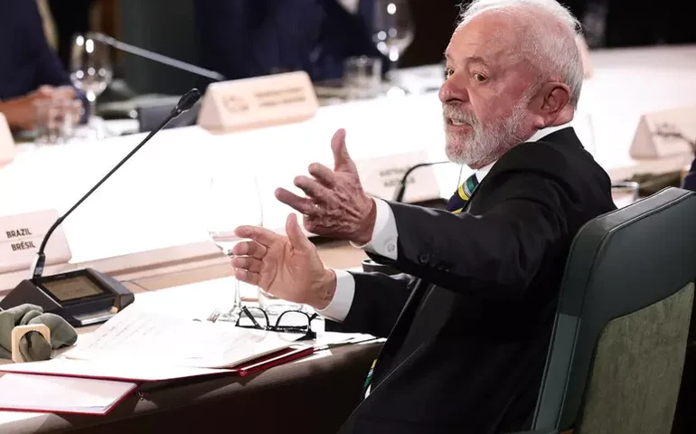 No G7, presidente Lula critica Israel por ataques ao Irã