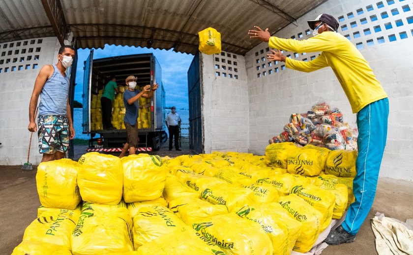 Doações do projeto Empresários do Bem já beneficiam mais de 41 mil alagoanos