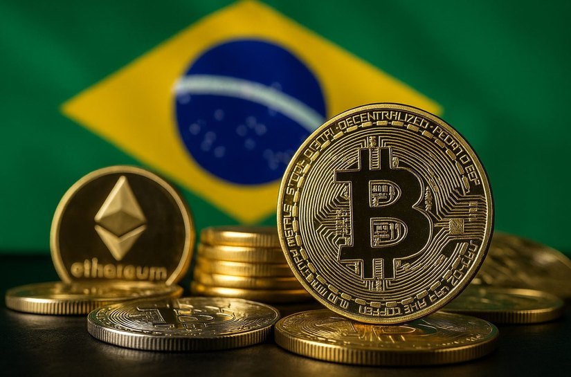 Brasil entra no top 5 mundial em adoção de criptomoedas e atrai investidores institucionais