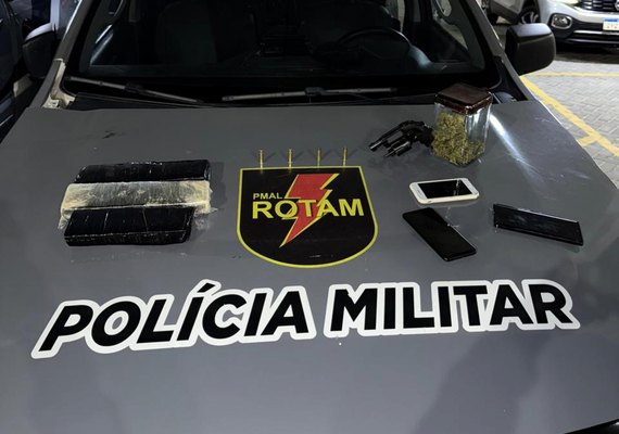 Um morre e dois são presos em operação da SSP na Serraria