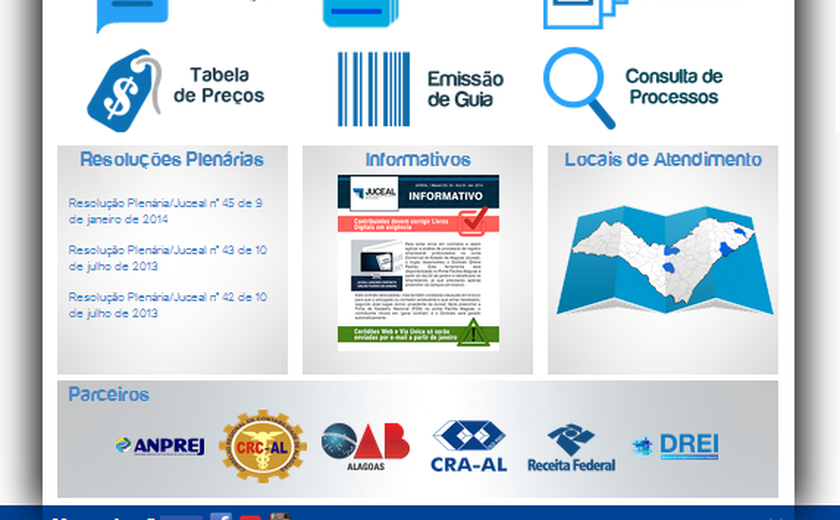 Junta Comercial de Alagoas lança novo portal