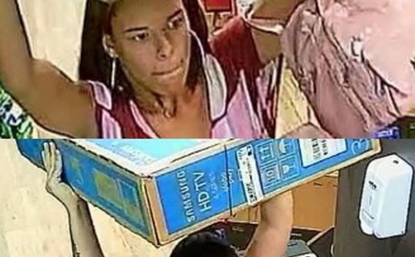 Polícia busca mulheres suspeitas de furtar eletrônicos em shopping