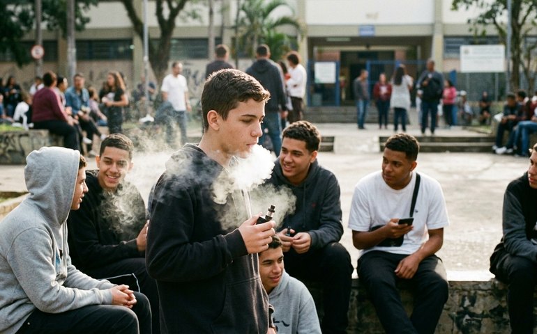 Menos jovens experimentam sexo, drogas, álcool e cigarro, mas uso de vape dispara, aponta IBGE