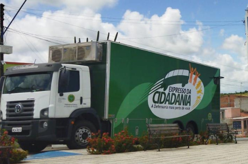Novo Lino recebe o Expresso da Cidadania da Defensoria Pública de Alagoas na quinta, 31