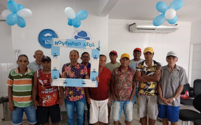 Campanha Novembro Azul movimenta os postos de saúde de Penedo