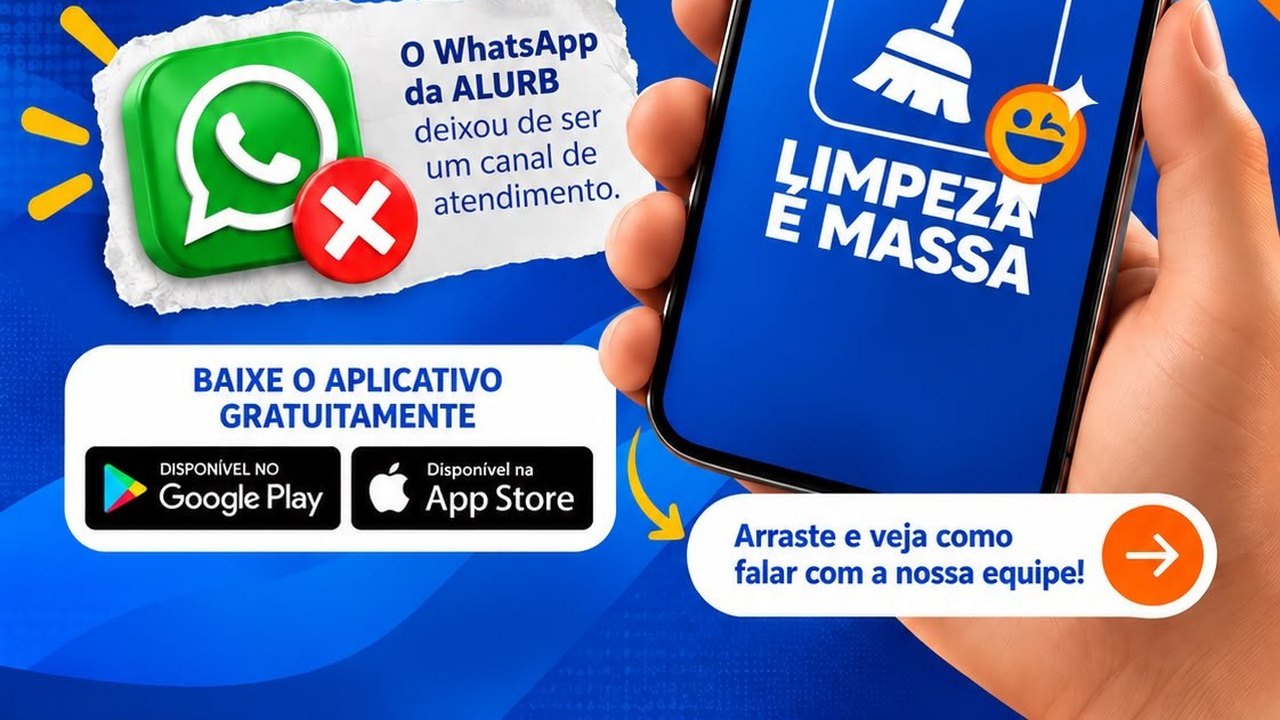Chat do aplicativo Limpeza é Massa é o novo canal de atendimento da Alurb