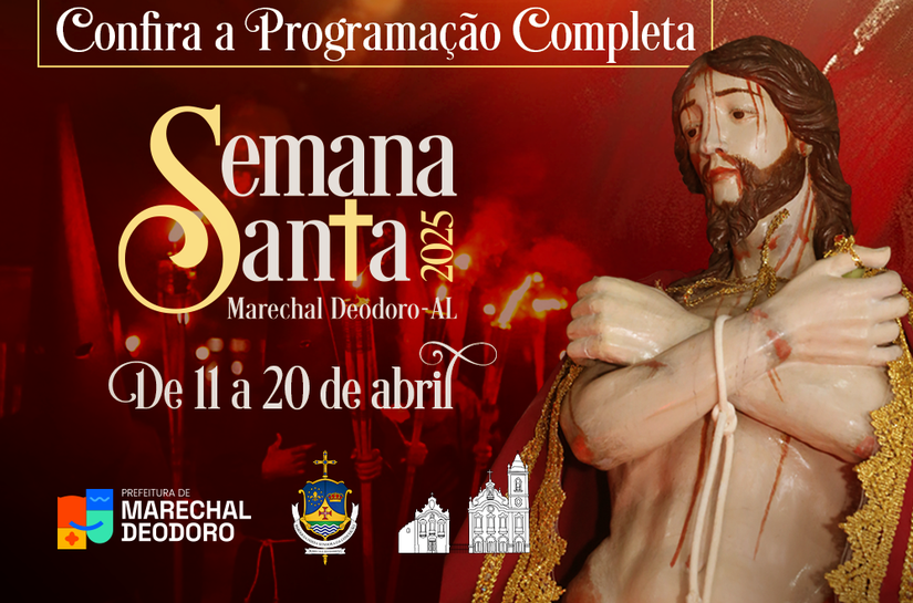 Semana Santa de Marechal Deodoro: confira a programação completa
