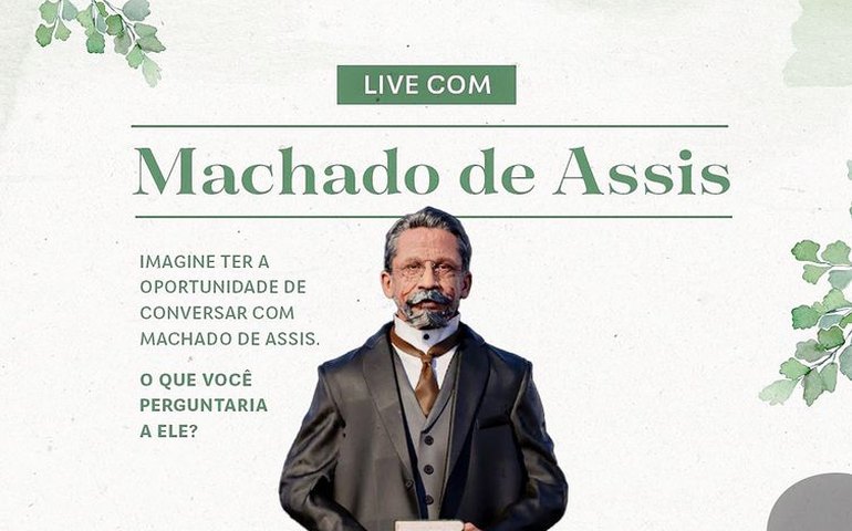 ABL inaugura 'avatar humanizado' de Machado de Assis, que reponde perguntas