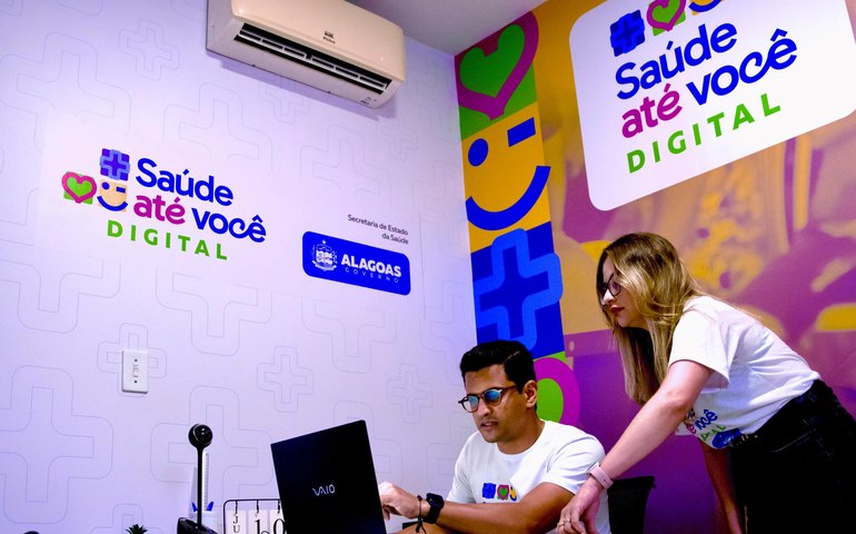 Governo de Alagoas inaugura sala do Saúde Até Você Digital em Belém