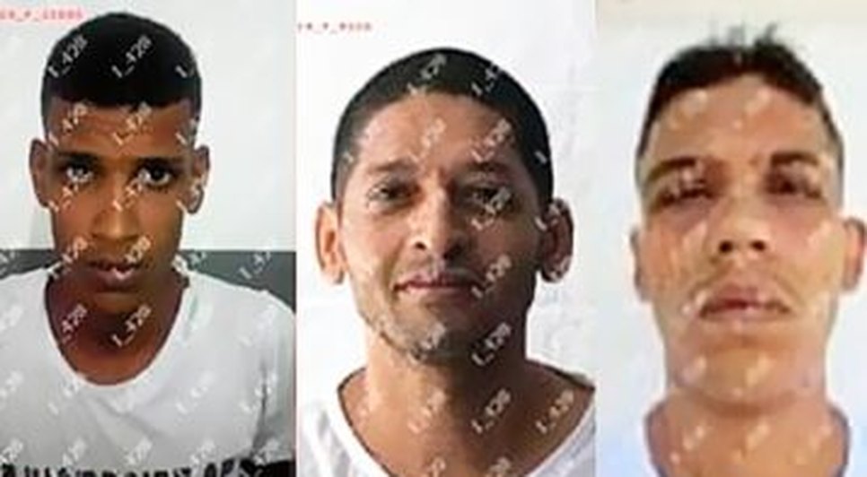 Os três homens cumpriam medida de segurança na unidade hospitalar (Foto: Sejuc)