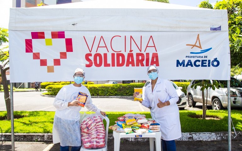 Campanha Vacina Solidária já recebeu quase 900 quilos em doações