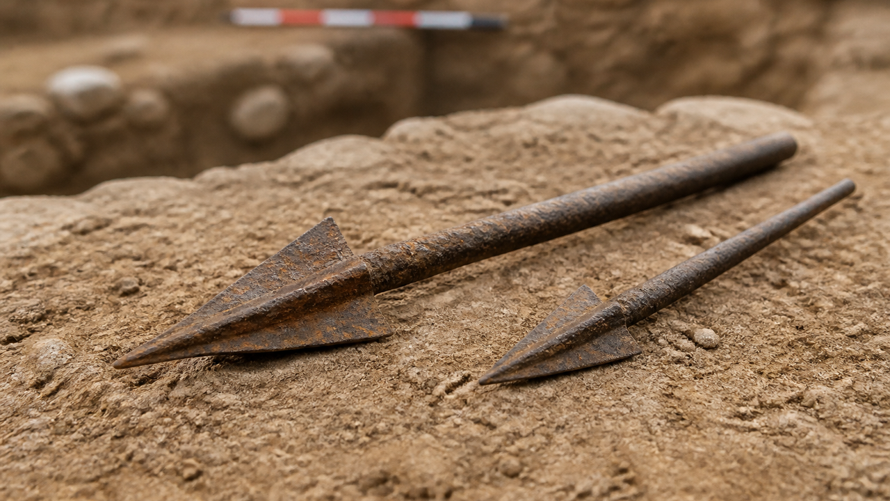 Virotes de balista bizantinos encontrados em Manzikert