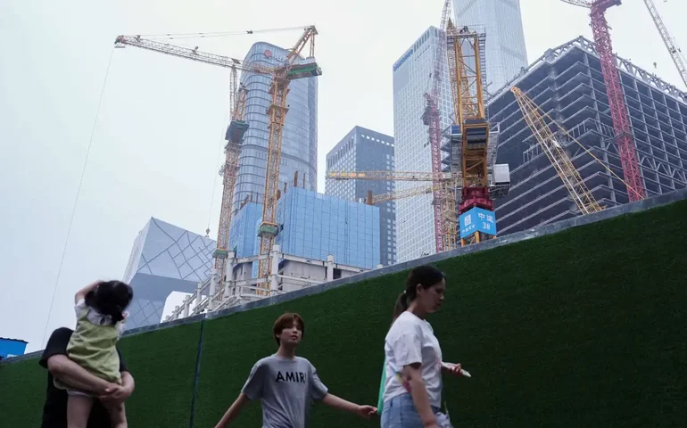 Vendas de novas moradias na China sofrem queda anual de 25,9% entre janeiro e julho