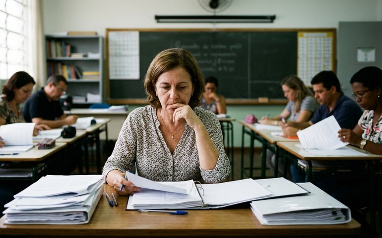 Mais de um terço dos professores não atinge proficiência básica na Prova Nacional Docente