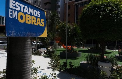 Obras de requalificação devolvem vida e segurança à Praça Milton Buarque na Ponta Verde