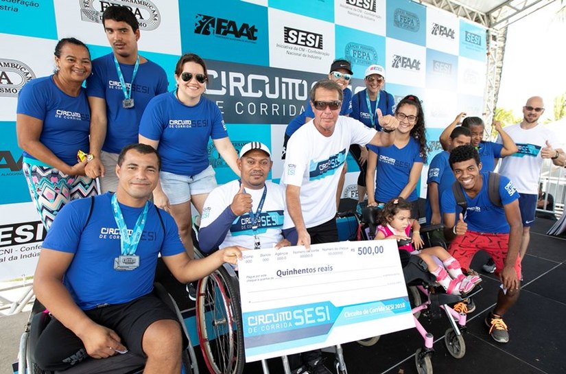 Circuito de corrida Sesi reúne mais de três mil atletas e premia vencedores