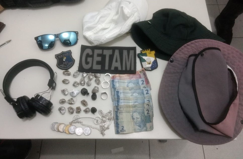 apreensão Getam