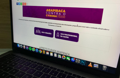  Arapiraca conta com plataforma para atualizar população e profissionais da saúde sobre coronavírus