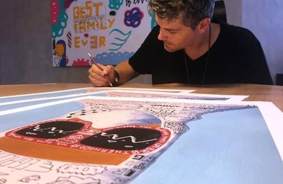 Turismo lança projeto com artista Lucas Lamenha