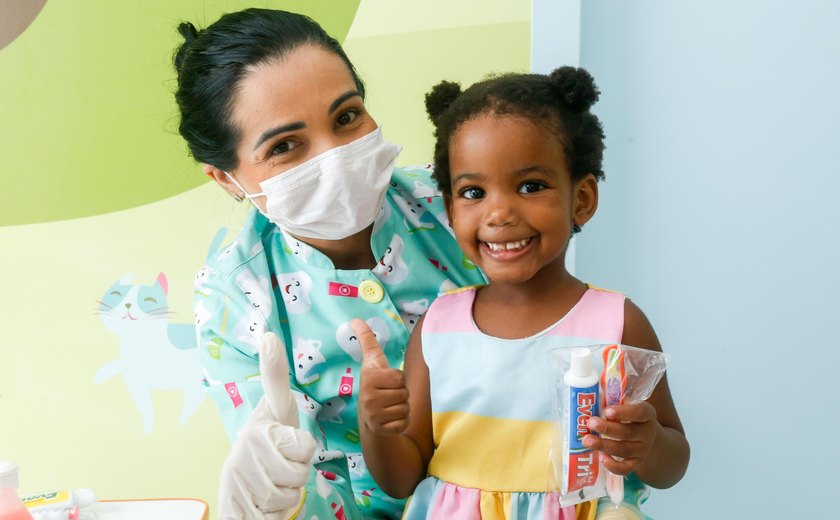 Criando Sorrisos já beneficiou mais de 3 mil crianças com ações de saúde bucal em Alagoas