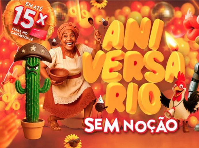 Le biscuit celebra aniversário com preços “sem noção”, campanha em IA e mira crescimento