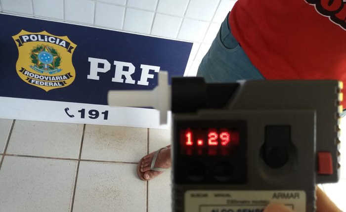 O homem tentou fugir do local - Foto: Assessoria