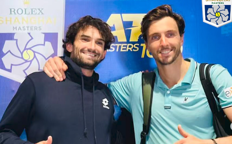 Vacherot e Rinderknech surpreendem favoritos e farão final em família no Masters de Xangai