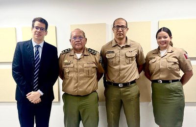 PM se reúne com juiz da 1ª Vara Cível da Comarca de Santana do Ipanema para tratar sobre o TCO