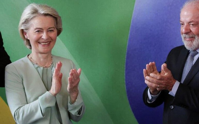 Lula agradece von der Leyen pelo reconhecimento em acordo Mercosul-UE