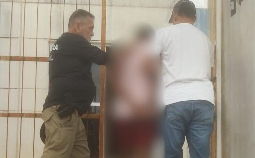 Pai é preso em Taquarana por agredir filha de 6 anos com sandália
