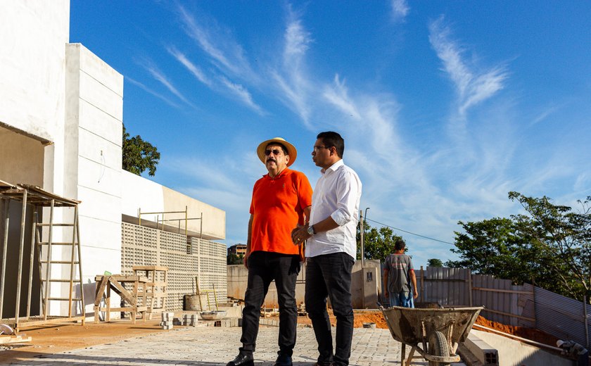 Construção da Unidade de Saúde da Mulher em Rio Largo segue em ritmo acelerado